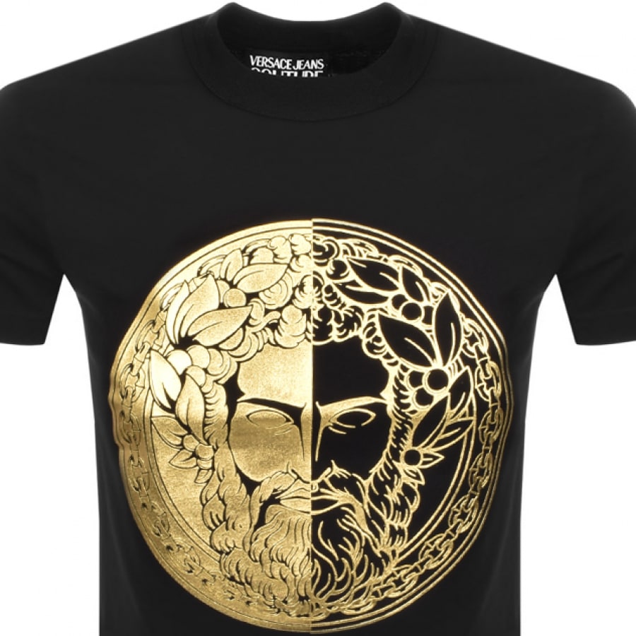 Alternative Image for ProductVersace Jeans Couture Logo T Shirt Black2